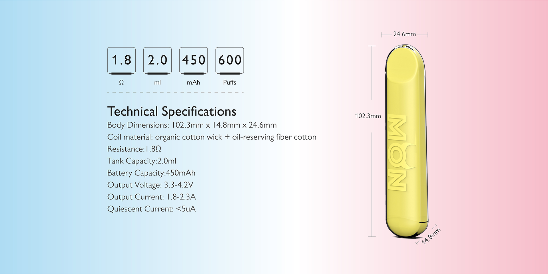 mon Specifications