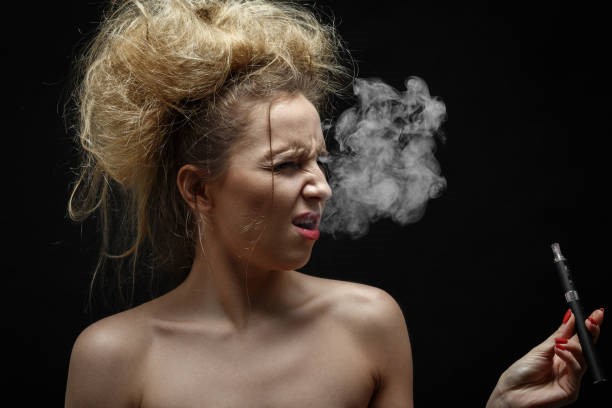 why do I cough when I vape