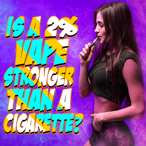 2% nicotine vape