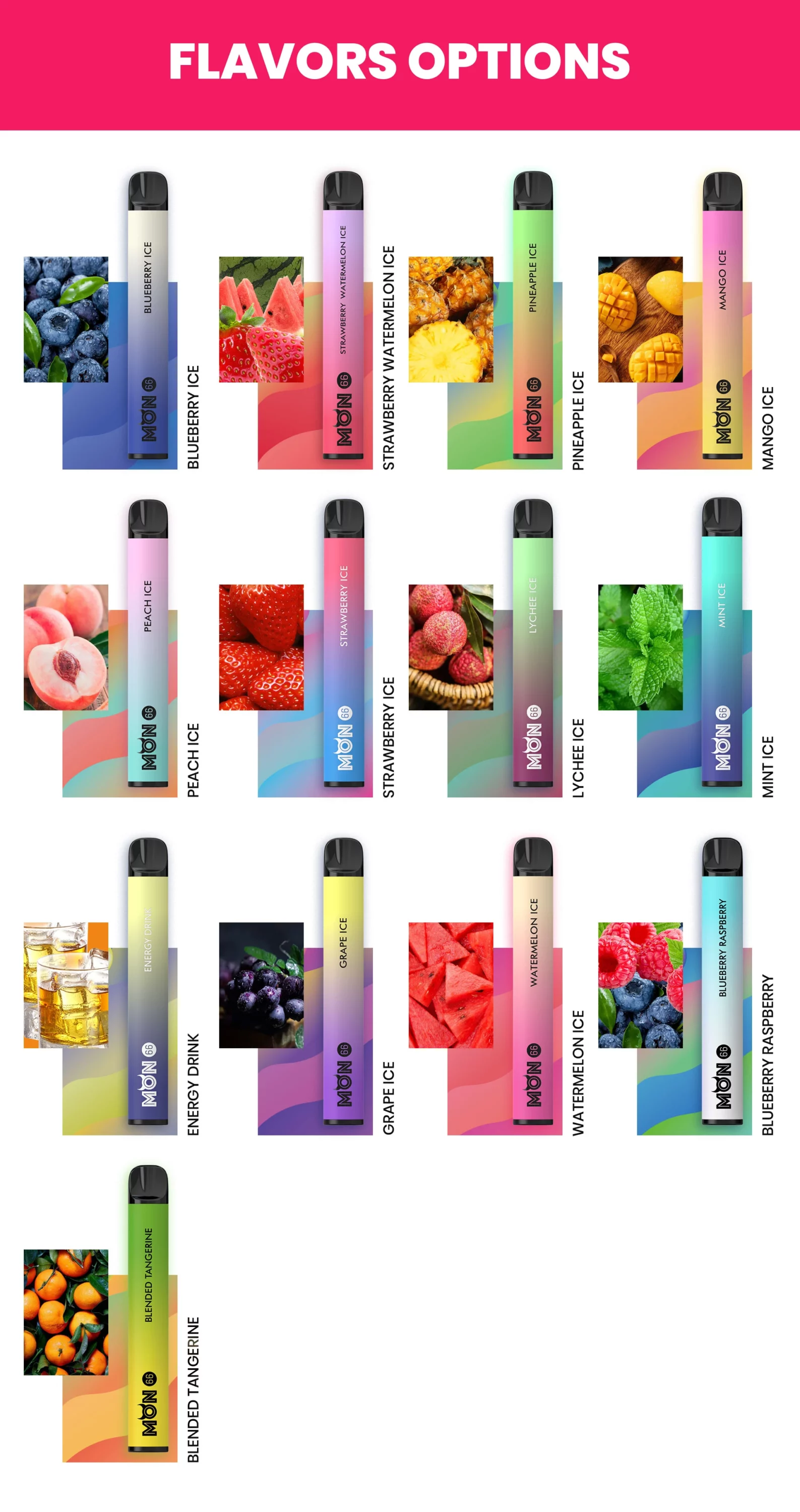 M66 flavors options
