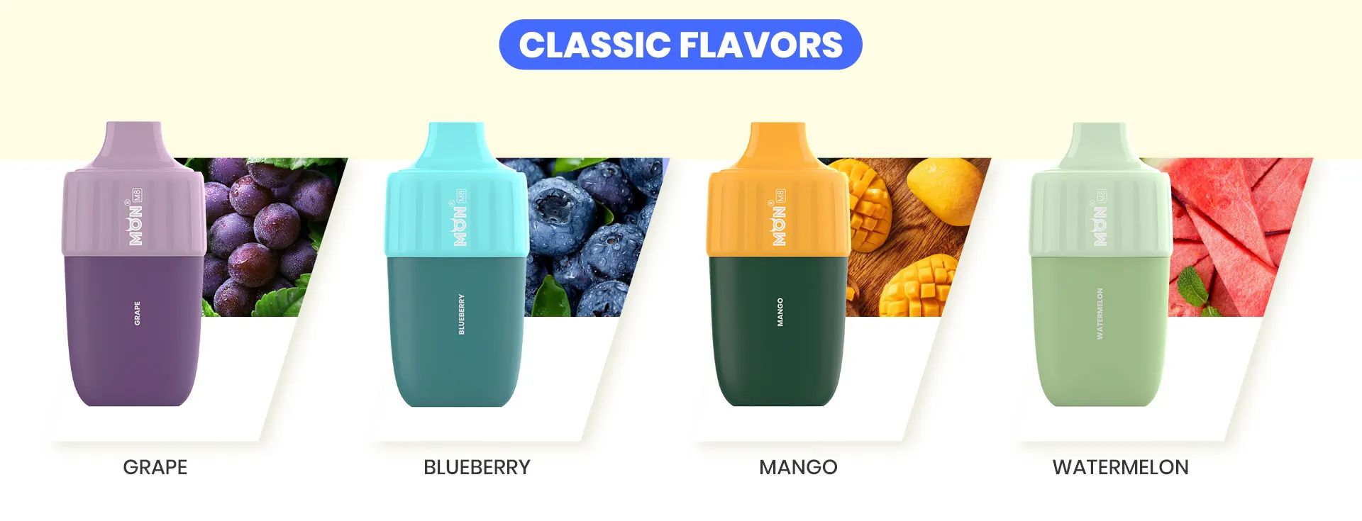 M8 classic flavors