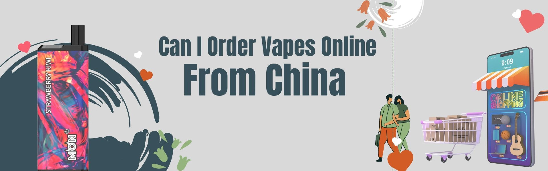 Can I order vapes online from China? MONVAPER