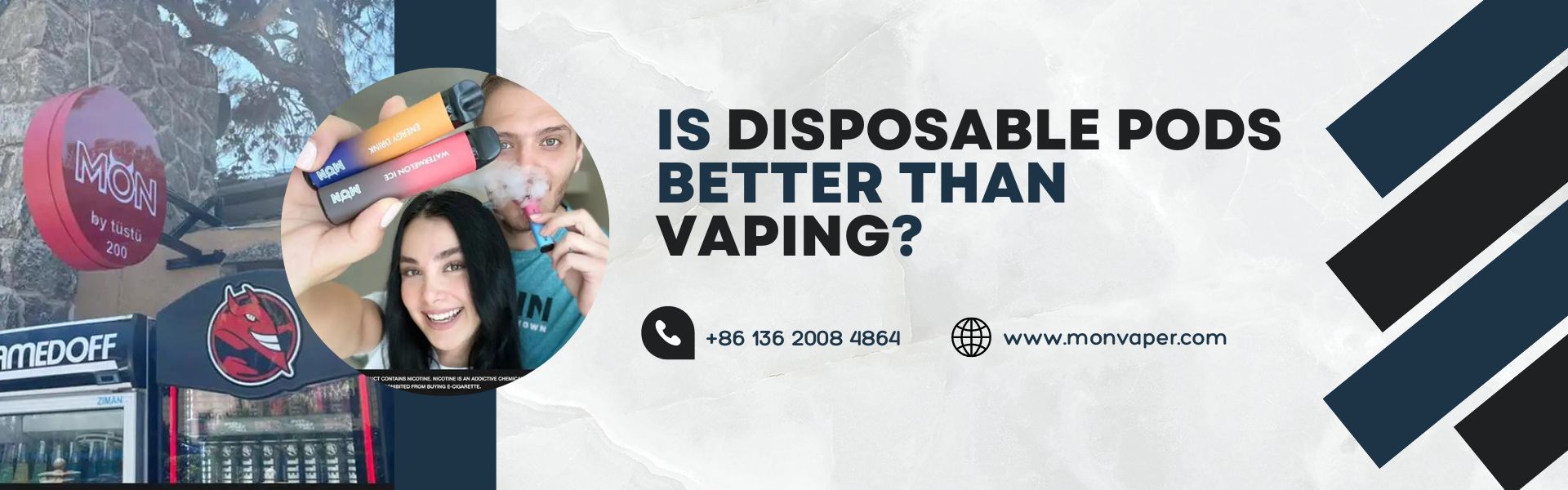 Is disposable pods better than vapning