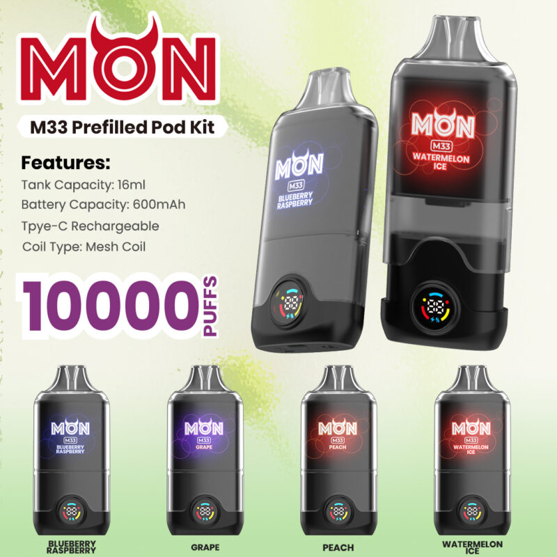 M33- 10000 PUFFS