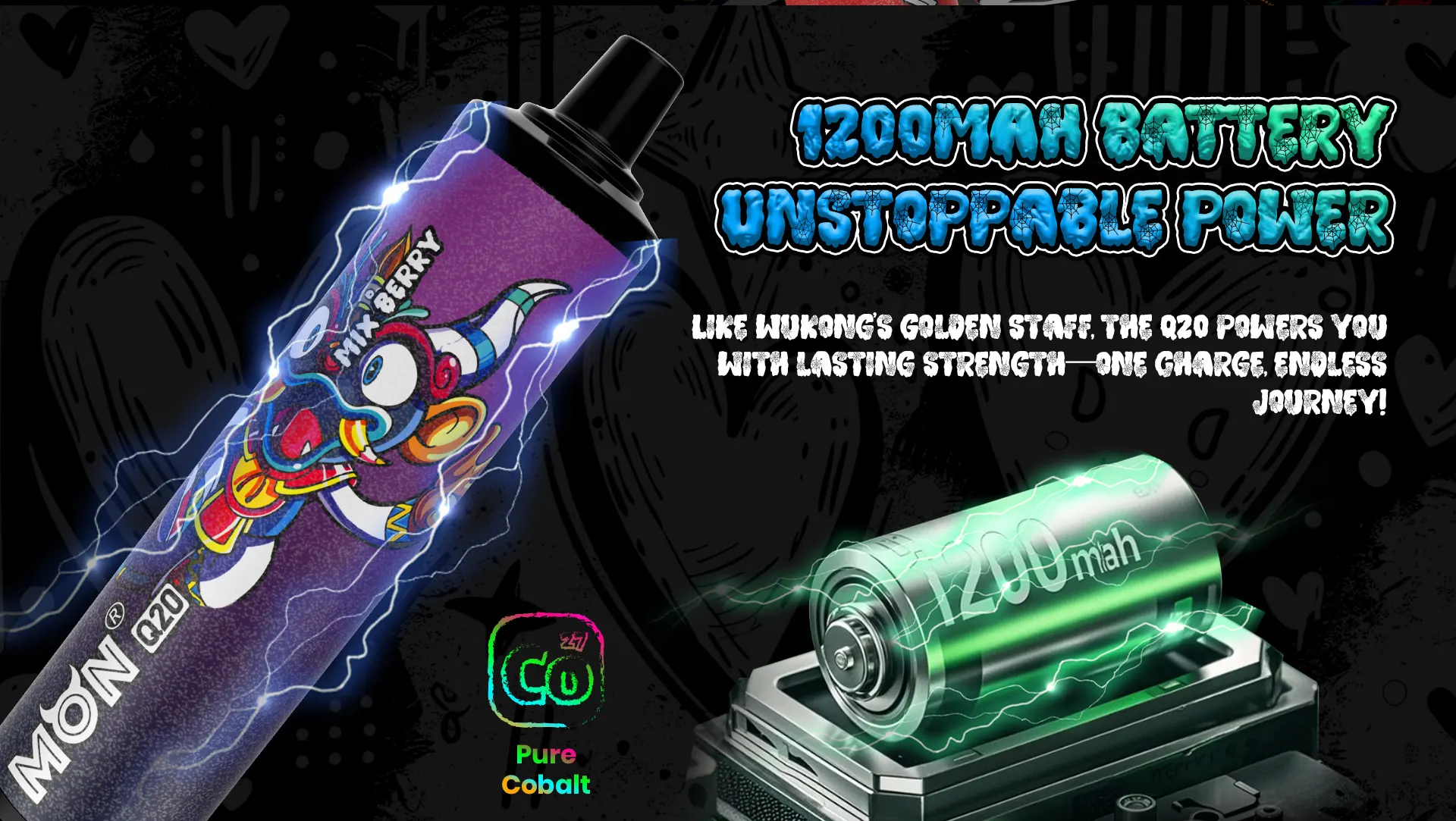 Q20 Pure cobalt batteries: the core of stable energy output